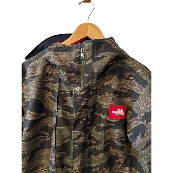 The North Face Ski Snow Jacket Shell Camo Print S - Picture 2 of 8